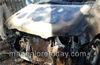Car partially gutted in  fire mishap at Light House Hill road